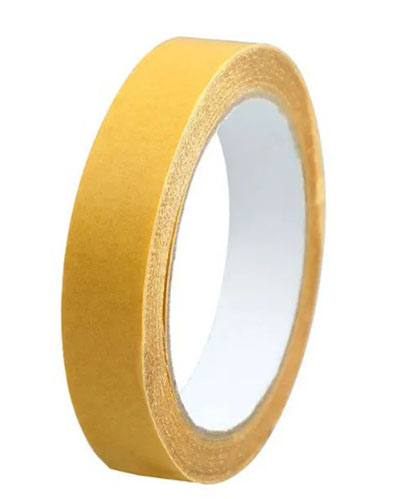 Fita Dupla Face de Papel em Ouro Fino