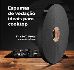 Espuma de vedação para cooktop Aplastec